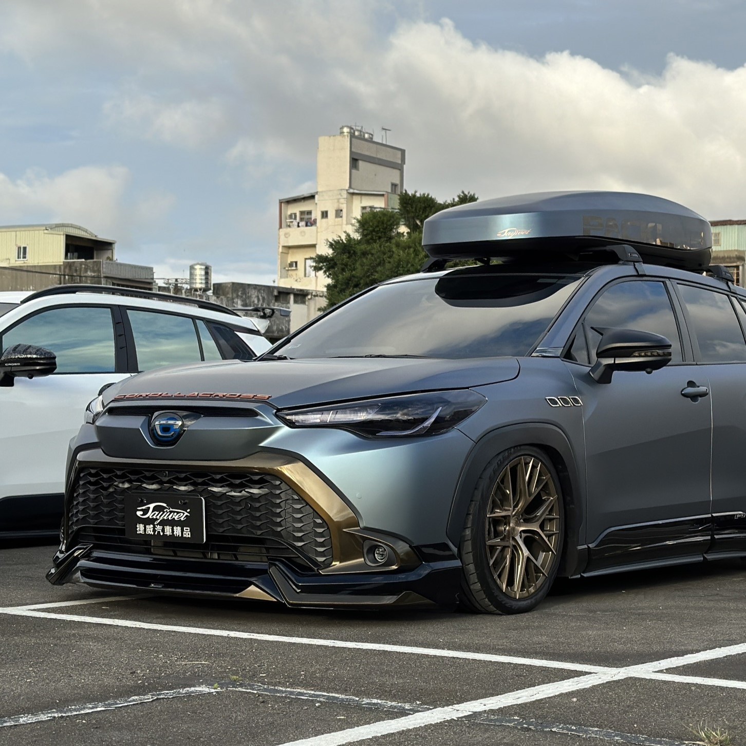 日規保桿 + Modellista前下擾流